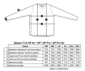 Мото джерсі TLD GP PRO AIR JERSEY; FACTORY [GOLD] 